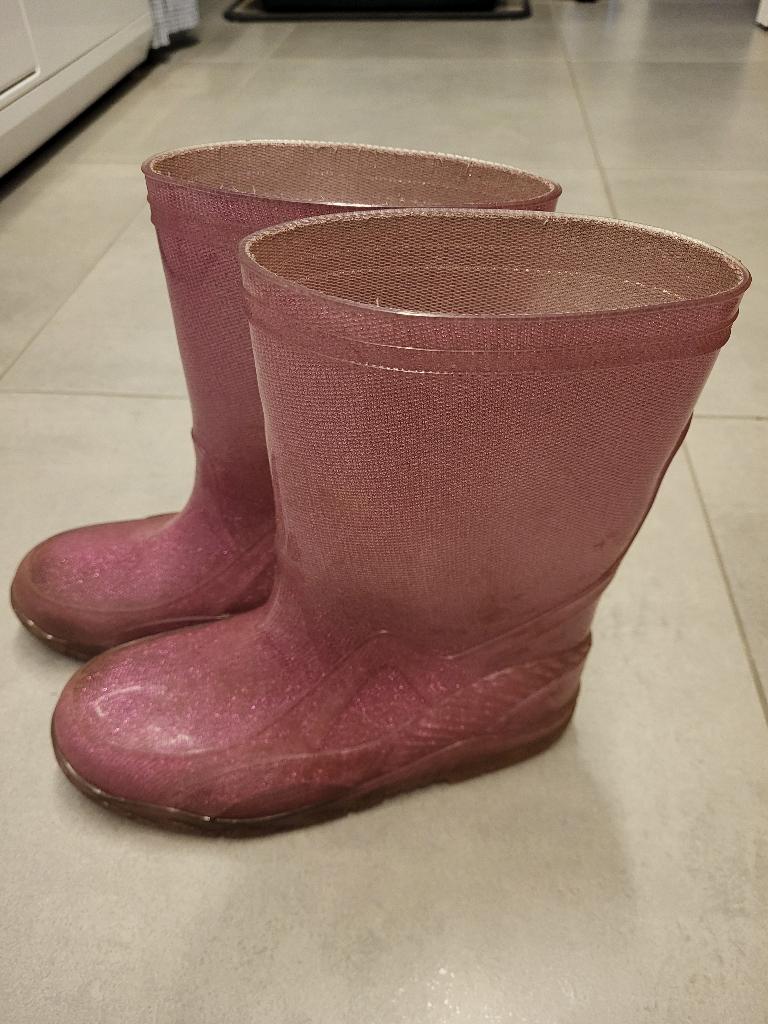 Regenlaarzen maat 33, Ophalen, Gebruikt, Meisje, Laarzen