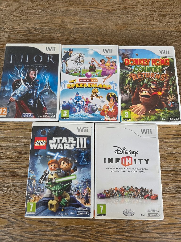Wii games, Games en Spelcomputers, Games | Nintendo Wii, Ophalen of Verzenden, Gebruikt
