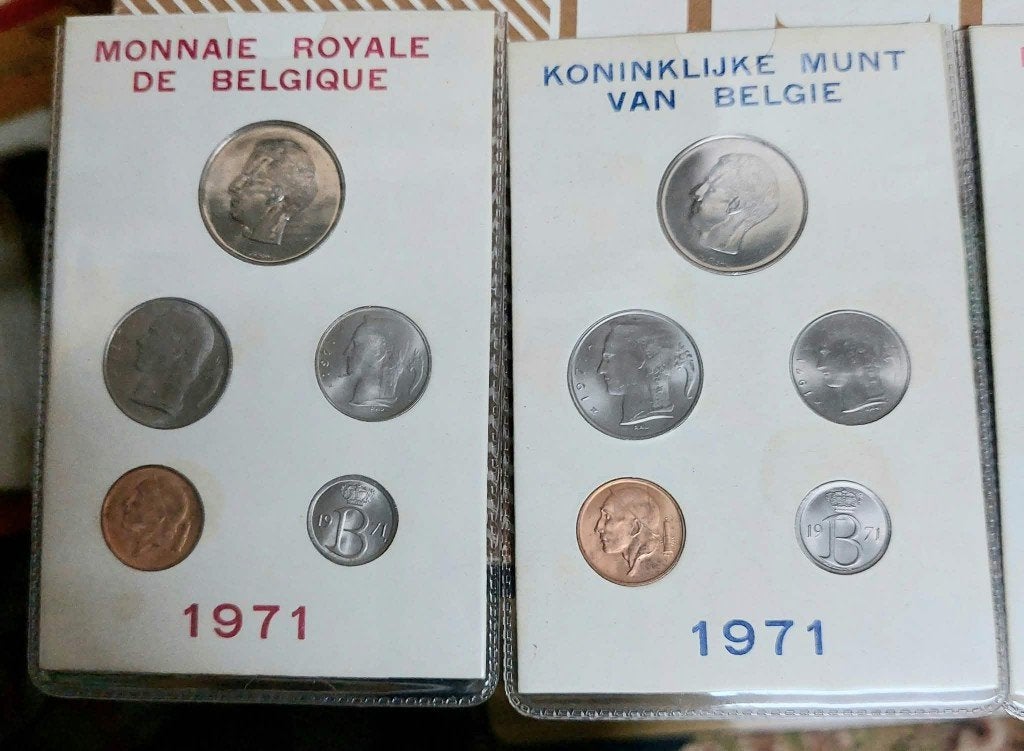 FDC MUNTEN 1971, Postzegels en Munten, Ophalen