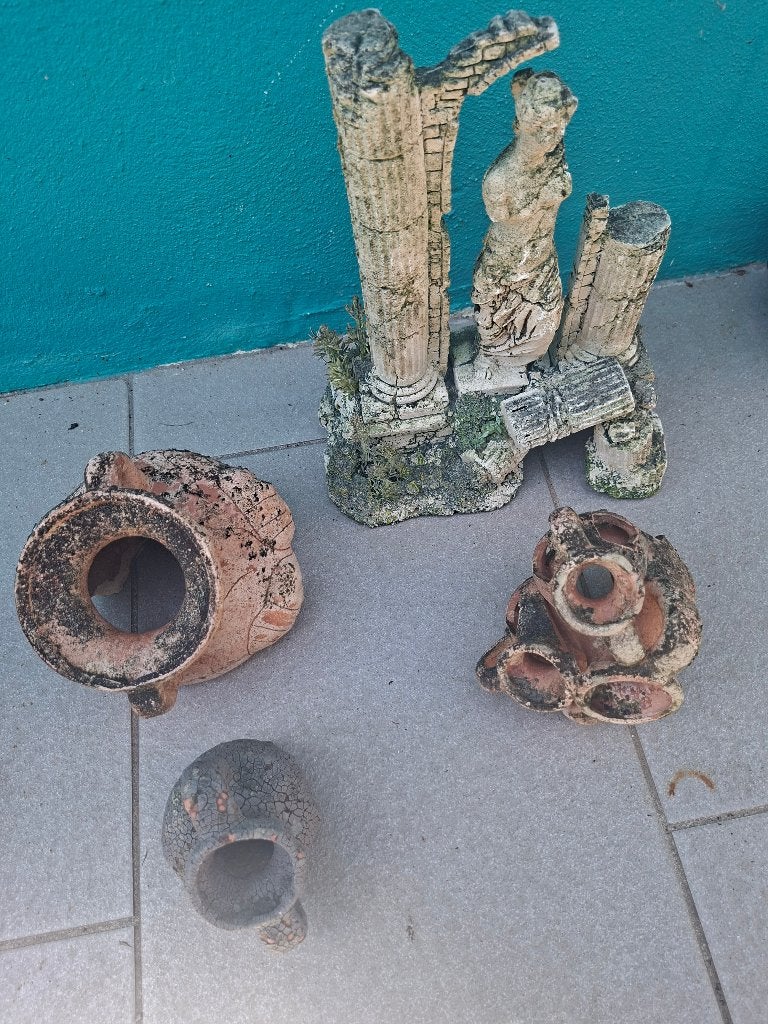 Décoration aquarium, Enlèvement, Utilisé