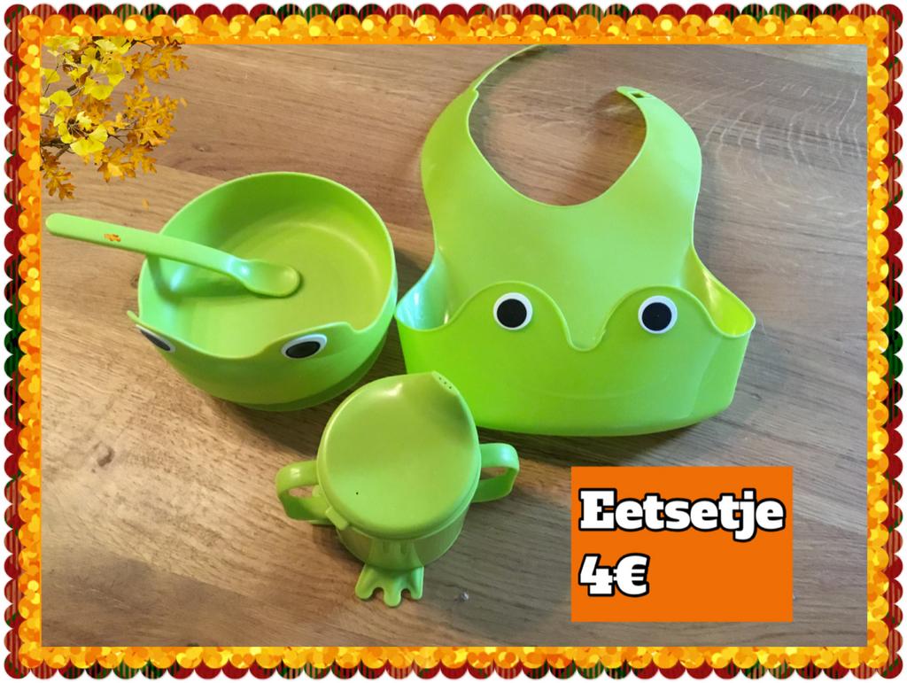 Eetsetje ikea, Ophalen of Verzenden, Zo goed als nieuw, Overige typen