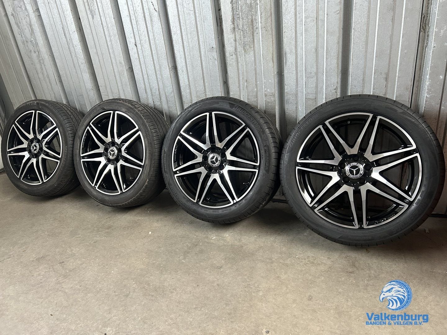 Originele Mercedes Vito V-klasse AMG W447 19 inch zwarte vel, 19 inch, -, -, Banden en Velgen