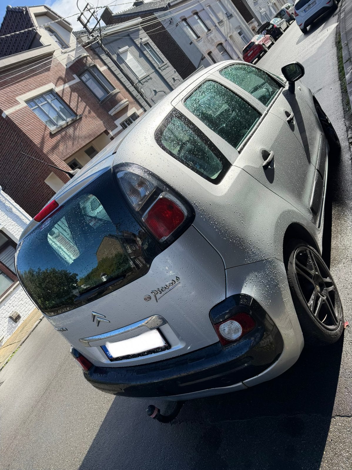 Citroën c3 Picasso 2012, Auto's, Euro 5, Stof, Zwart, Elektrische ramen