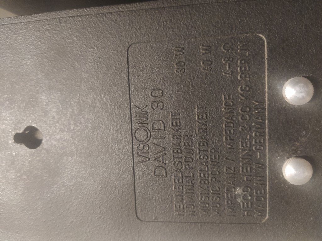 A vendre : Visonik David 30 Und Sony dr5a 1969, Musique & Instruments, Enlèvement ou Envoi, Utilisé