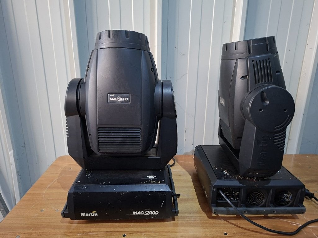 martin mac 2000 profile, Enlèvement, Utilisé, Lumières, Commande sonore