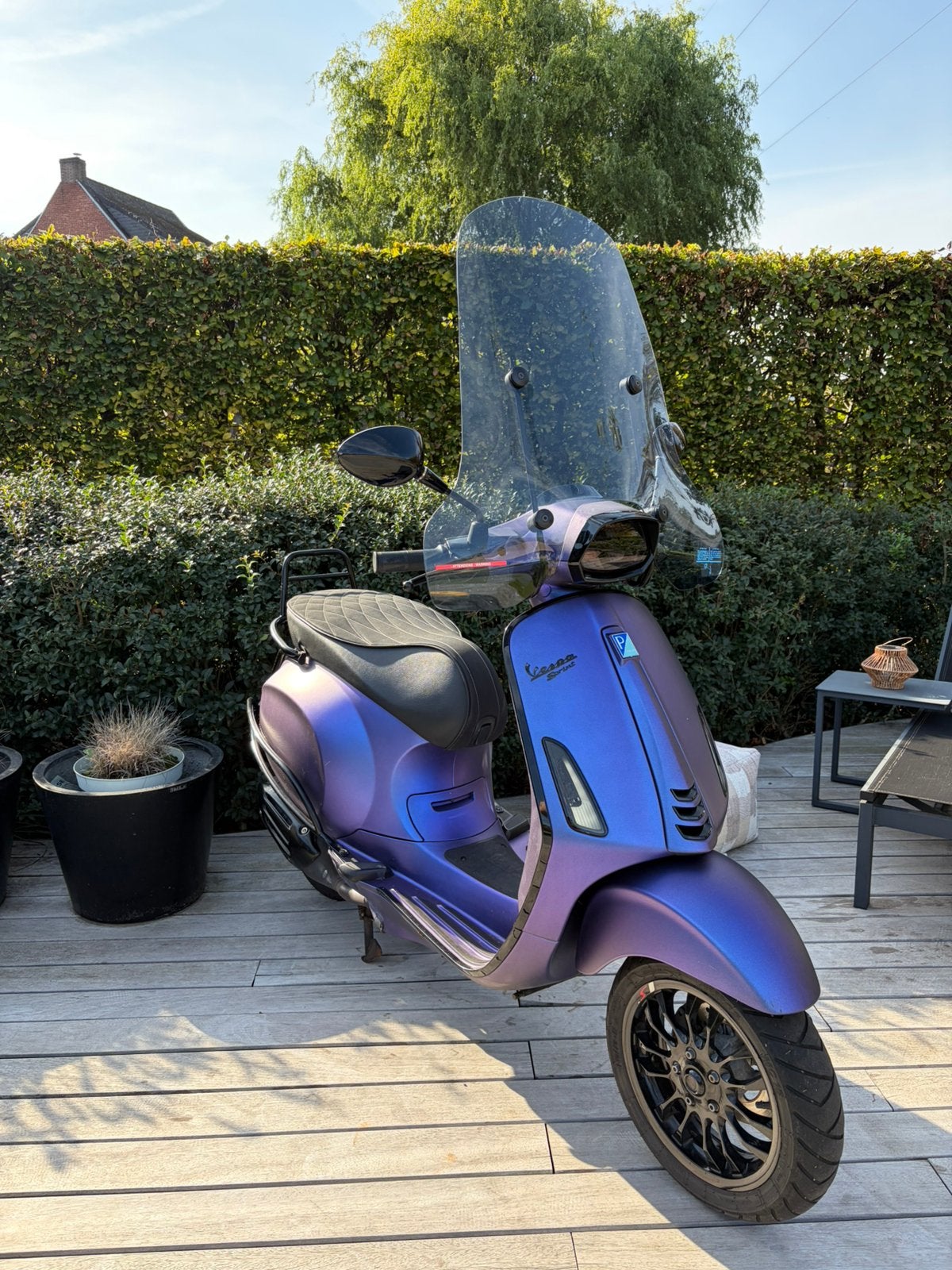 Vespa sprint 2021 A, Fietsen en Brommers, Ophalen, Zo goed als nieuw