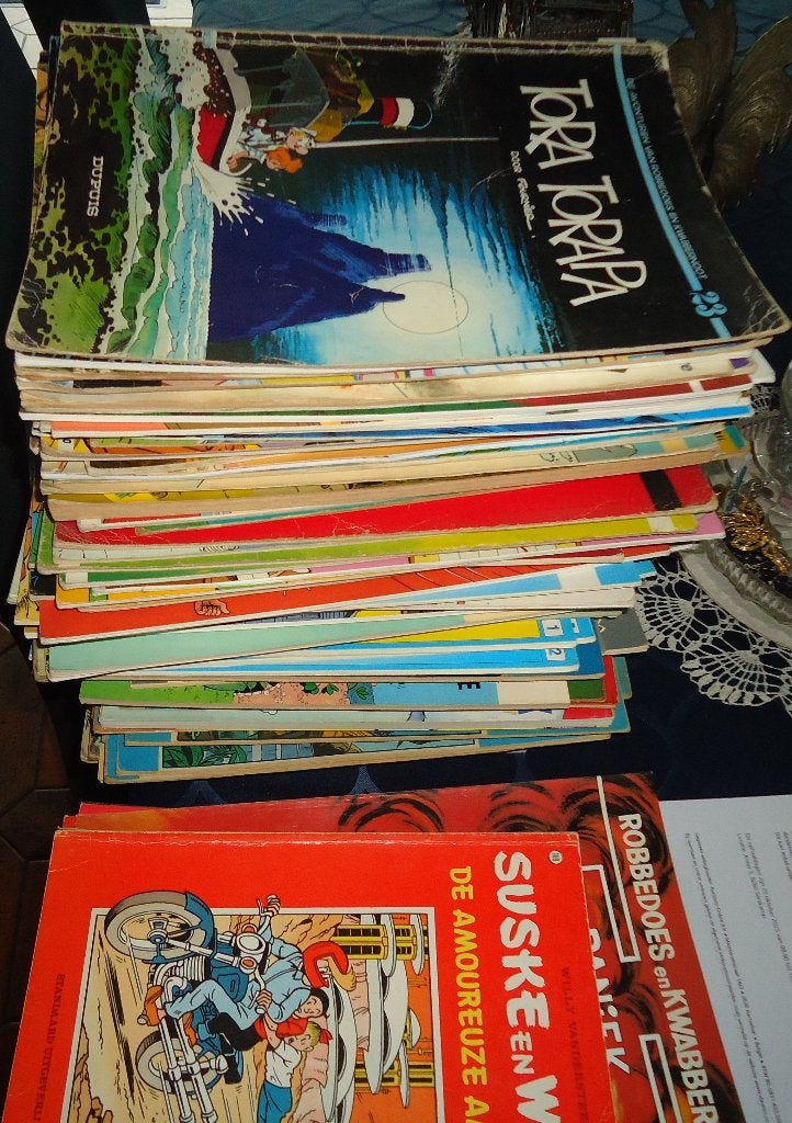 120-tal allerhande strips, Boeken, Stripverhalen, Gelezen, Meerdere stripboeken, Ophalen of Verzenden