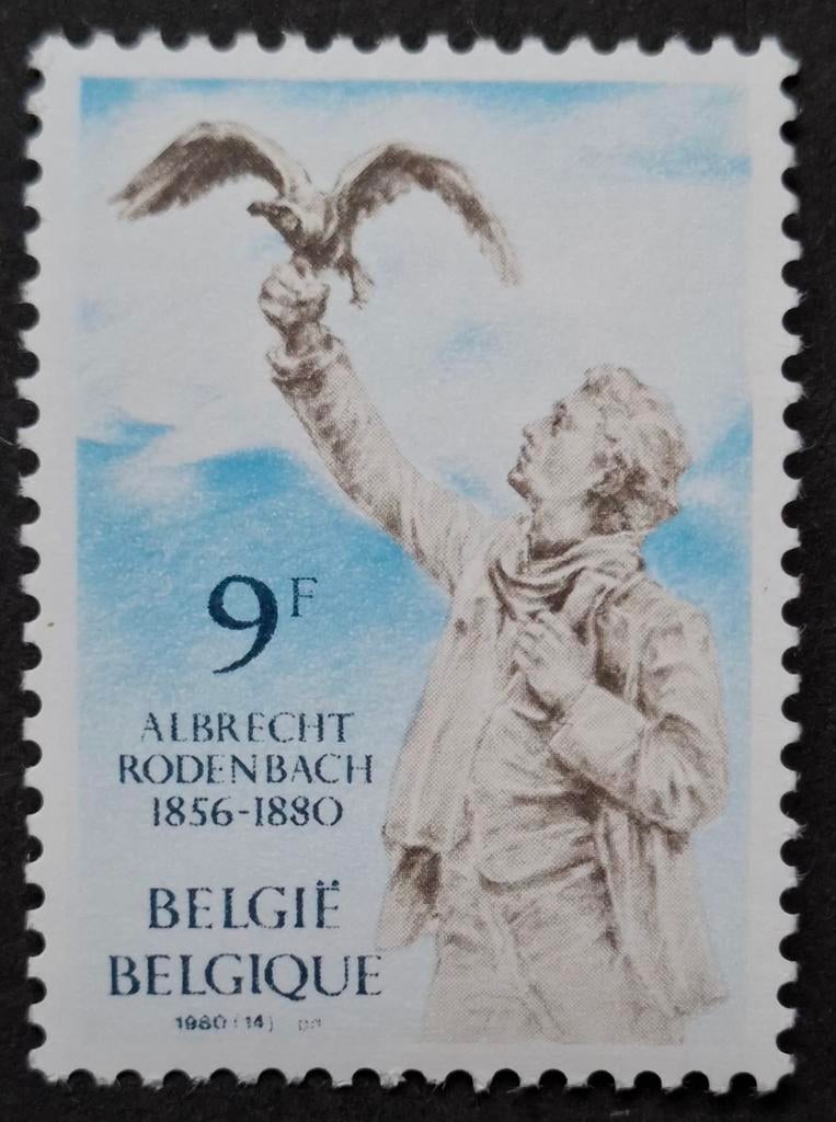 België: OBP 1993-V ** Albrecht Rodenbach 1980., Postzegels en Munten, Frankeerzegel, Ophalen of Verzenden, Zonder stempel, Postfris