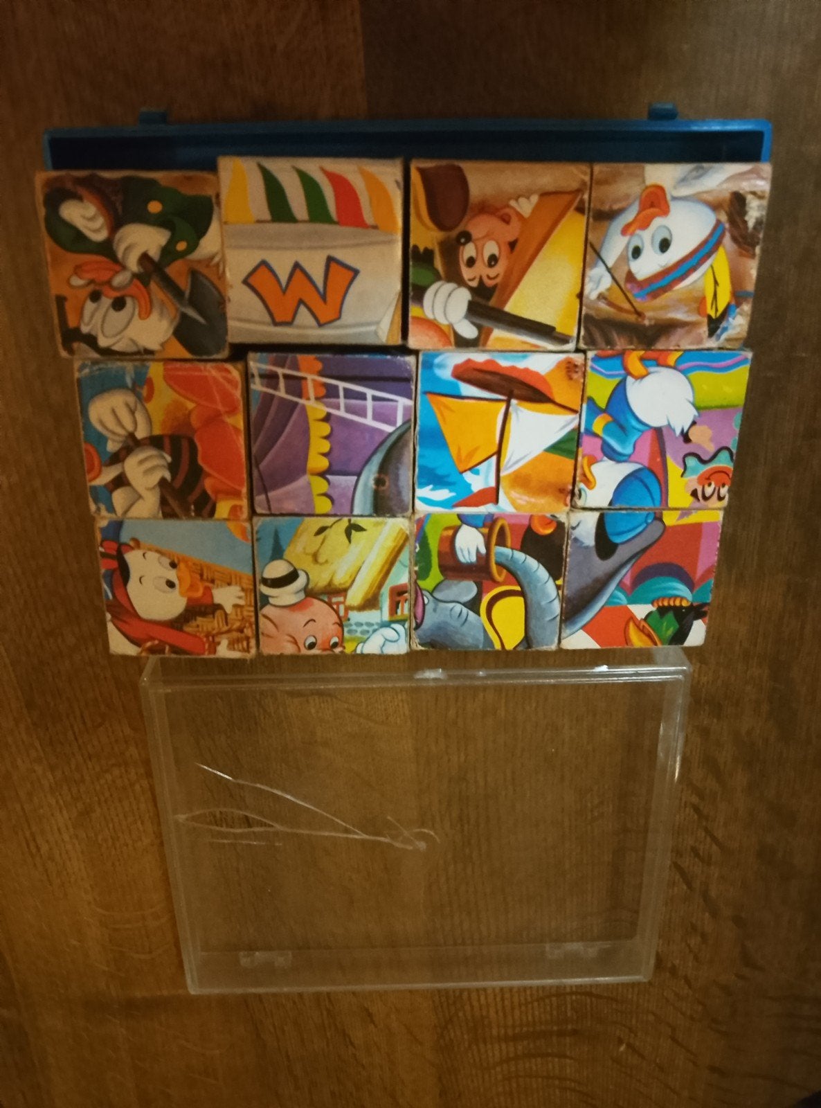 vintage Blokjespuzzel Disney, Ophalen