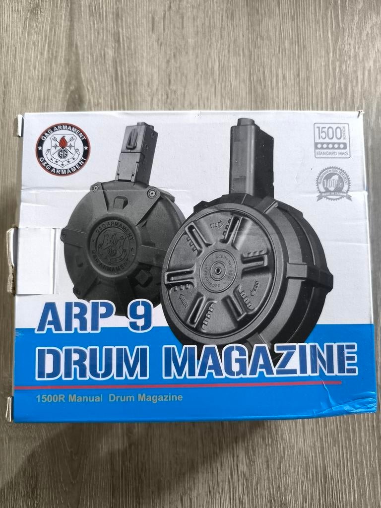 G&G ARP 9 Drum Magazine, Ophalen of Verzenden