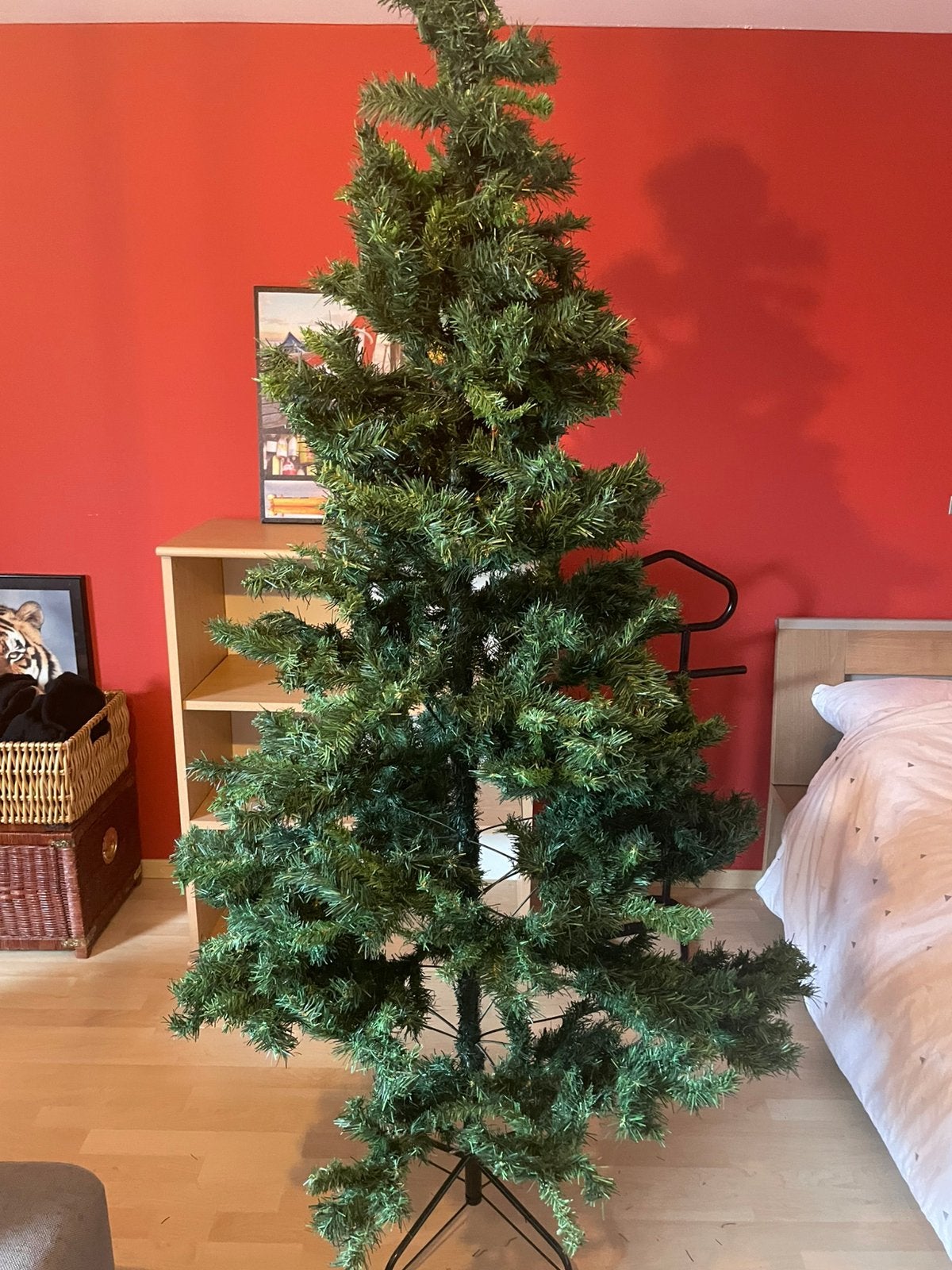 Kunstkerstboom 2m10, Enlèvement, Comme neuf