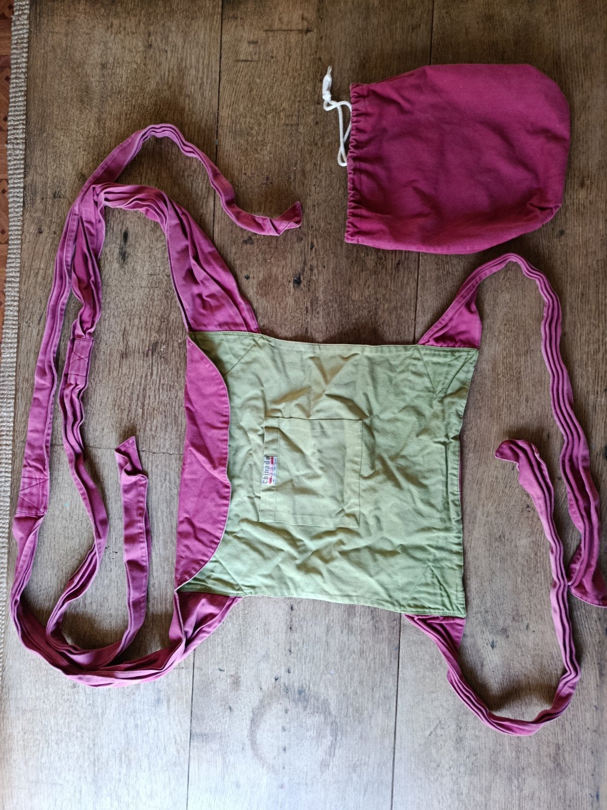 Porte-8bébé Chinado, Kinderen en Baby's, Ophalen of Verzenden, Buik, Draagdoek