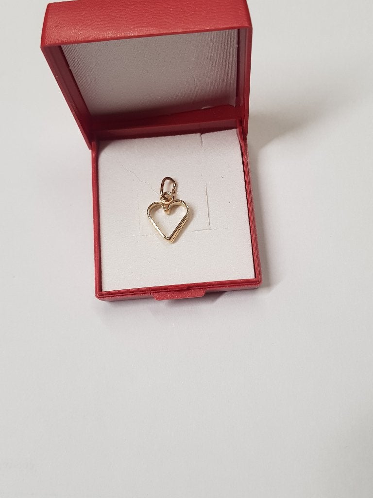 Pendentif coeur or jaune 18 ct, Bijoux, Sacs & Beauté, Neuf, Or, Cœur, Jaune
