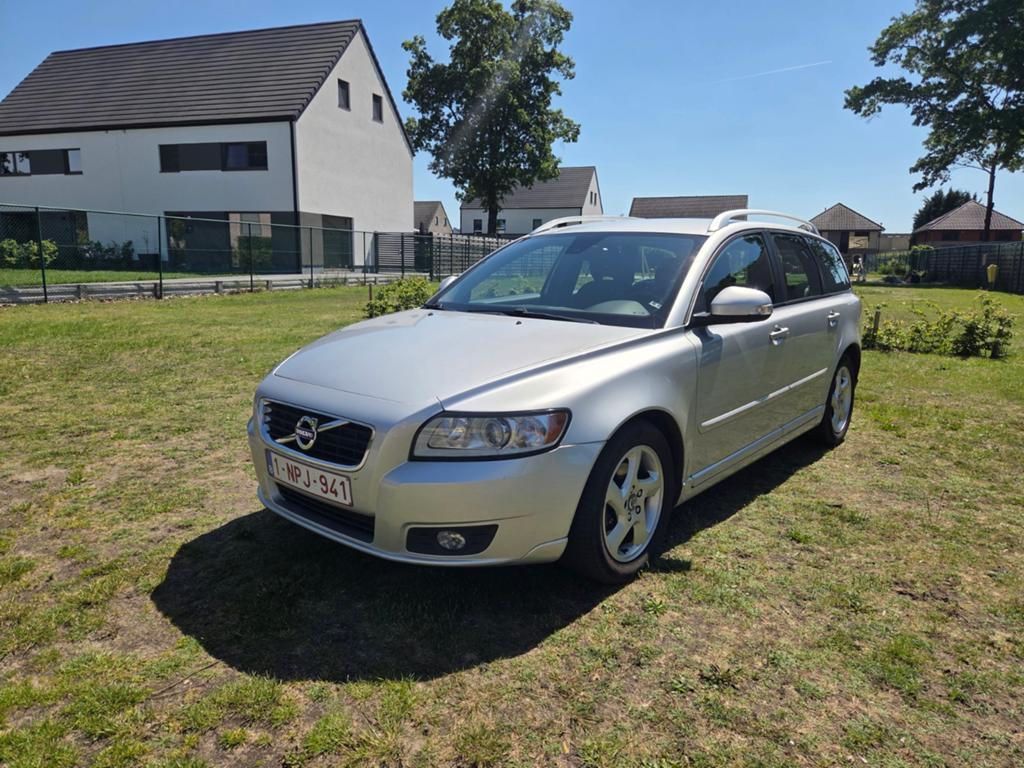 Volvo v50, Auto's, Euro 5, Zwart, Leder, 99 g/km