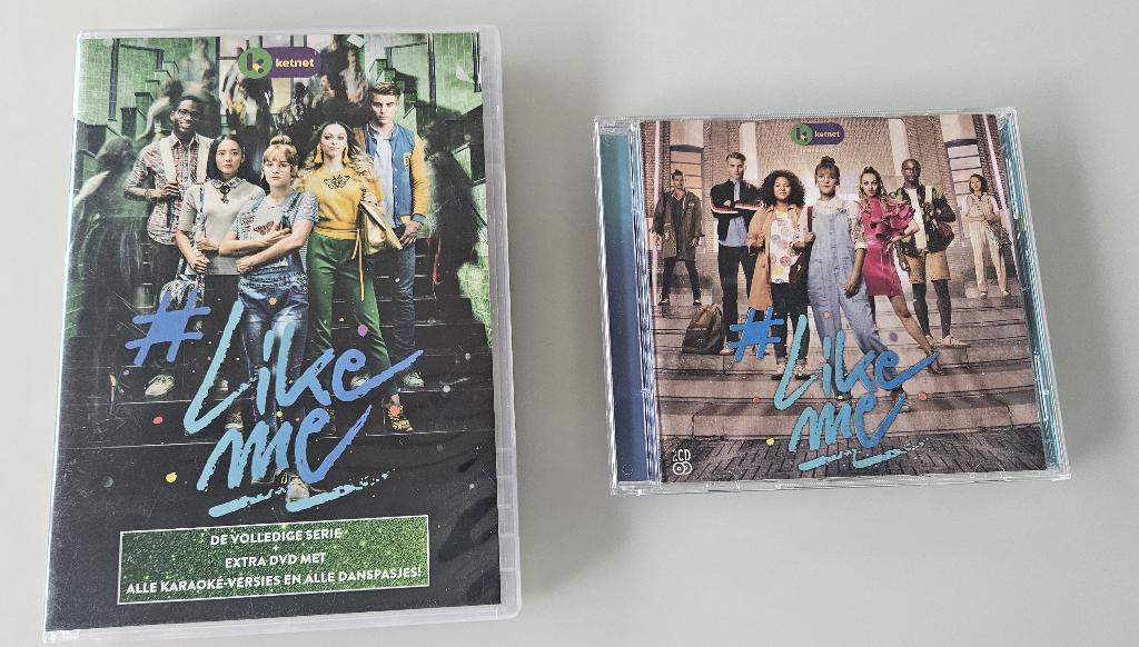 DVD box Like Me seizoen 1 en Like Me CD seizoen 2, Cd's en Dvd's, Dvd's | Kinderen en Jeugd, Ophalen of Verzenden