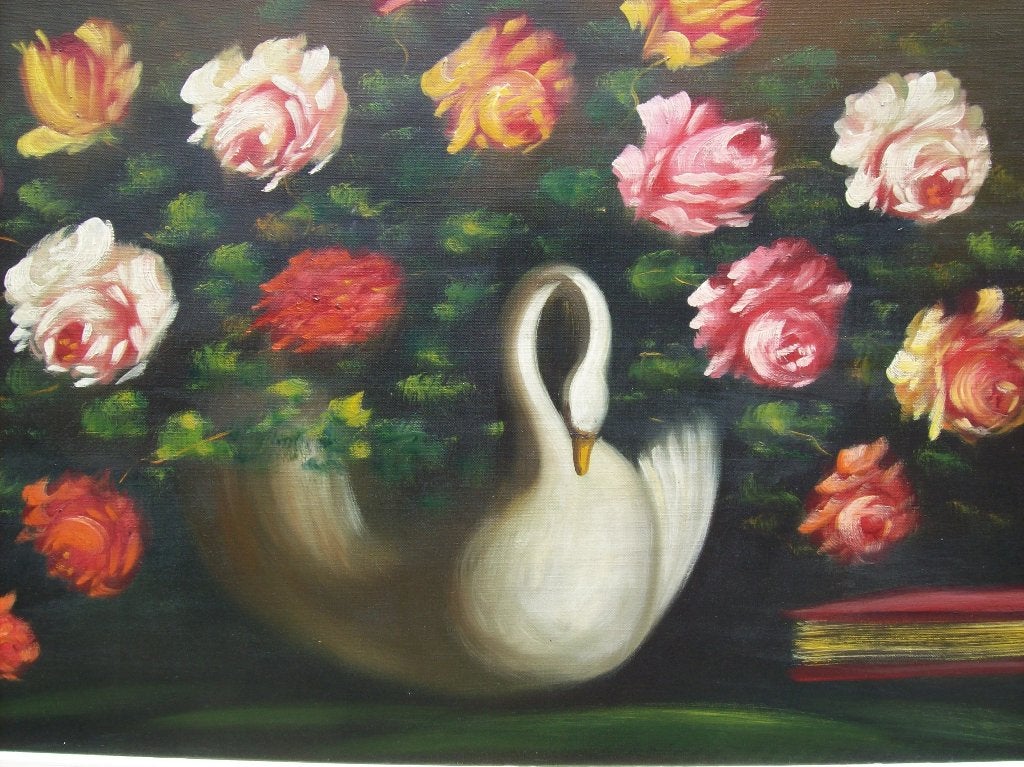 mooi schilderij op doek, Ophalen, Bloemen, Doek
