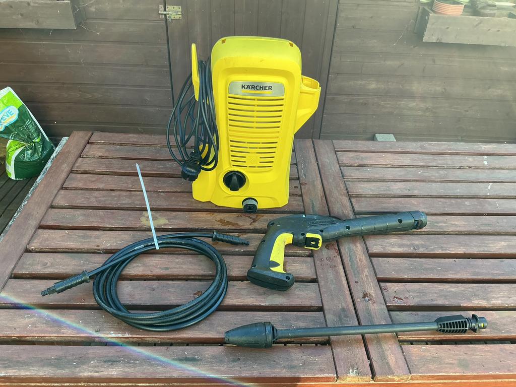 Karcher K2 hogedrukreininger weinig gebruikt., Ophalen, Zo goed als nieuw