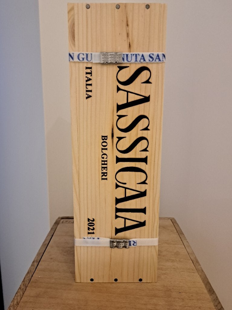 Sassicaia Magnum 2021, Collections, Neuf, Enlèvement ou Envoi, Pleine, Vin rouge