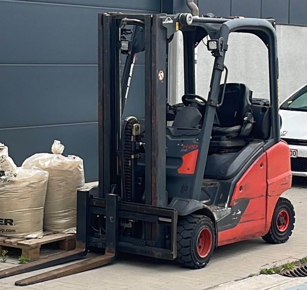 Linde Heftruck H20 LPG (Triplex) TE HUUR!!, LPG, LINDE, Heftruck, Ophalen of Verzenden