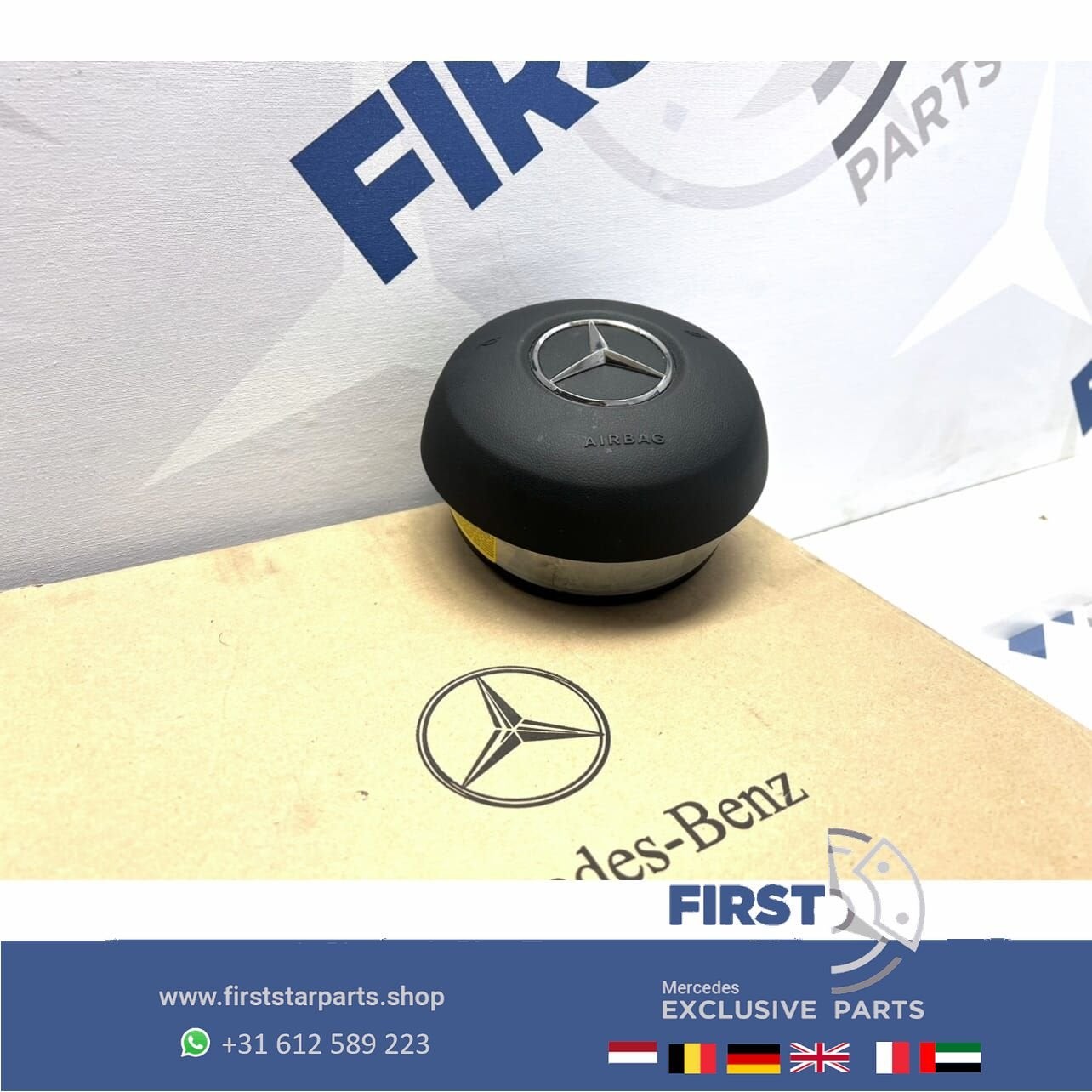 2019 STUUR AIRBAG W177 W118 H247 W205 W213 W238 W253 W257 W1, Gebruikt, -, Ophalen of Verzenden, -