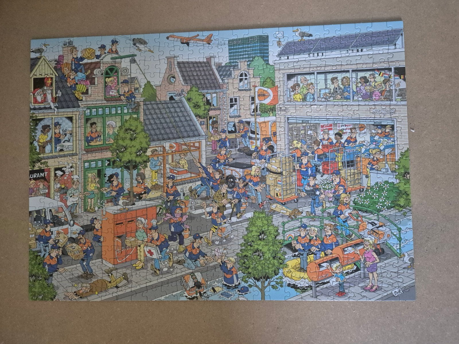 jan van haasteren postnl editie 500 st, Ophalen, 500 t/m 1500 stukjes, Legpuzzel