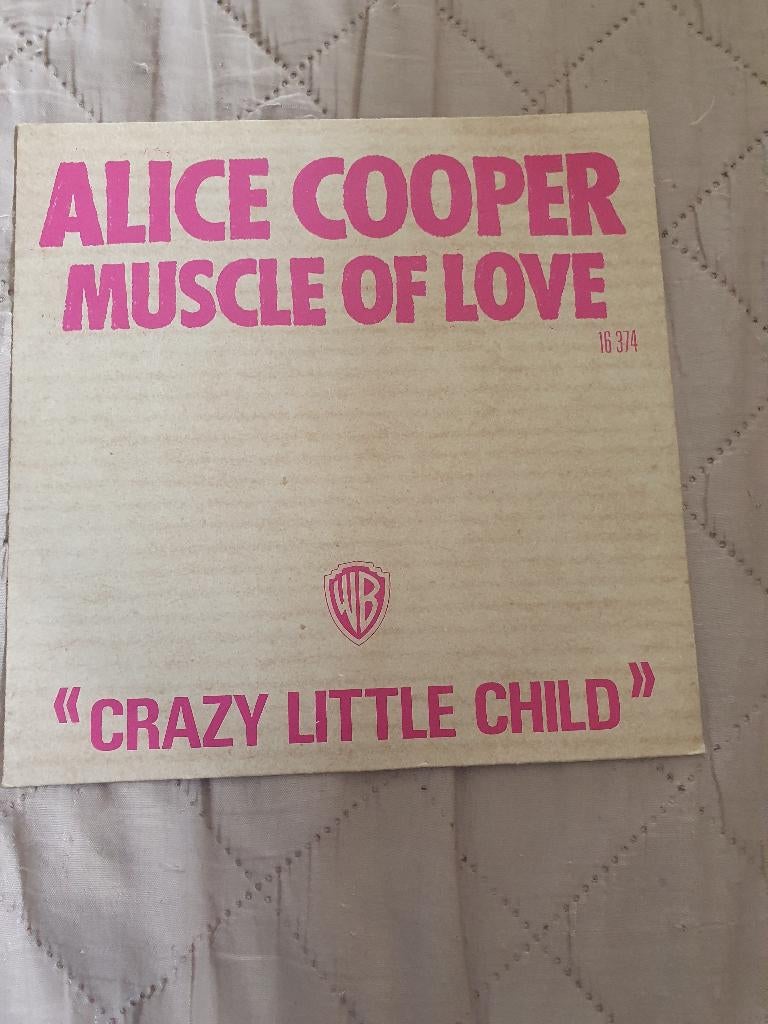 S - Alice Cooper ‎– Muscle Of Love - 1974, Cd's en Dvd's, Vinyl Singles, 7 inch, Single, Ophalen of Verzenden, Rock en Metal