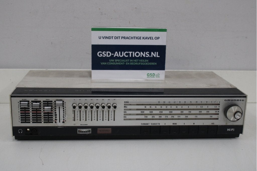 Grundig HiFi stereo tuner receiver, Ophalen of Verzenden, Niet ingevuld, Niet ingevuld, Niet ingevuld