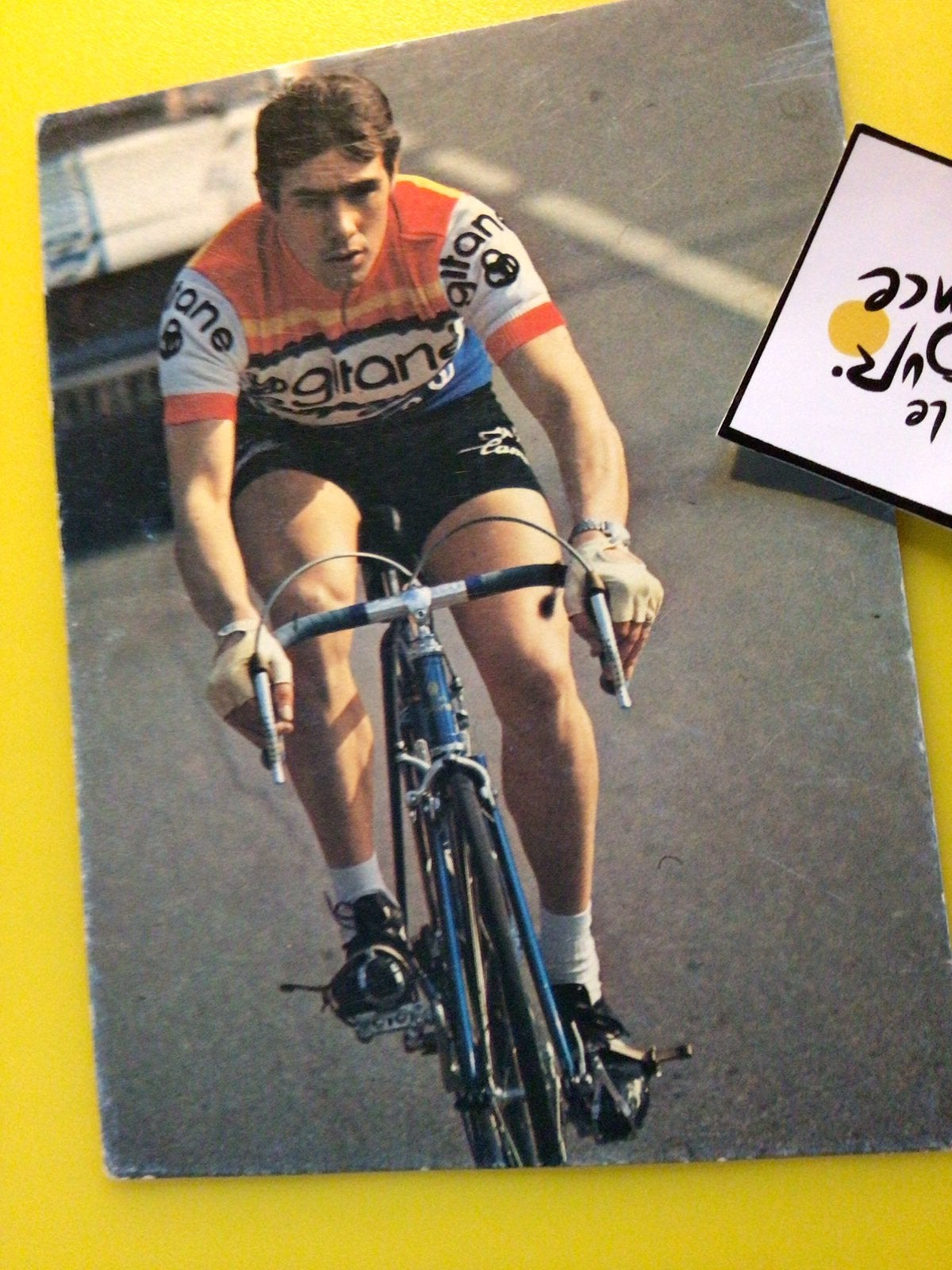 wielerkaart 1976   team  gitane    lucien van impe, Verzenden, Zo goed als nieuw