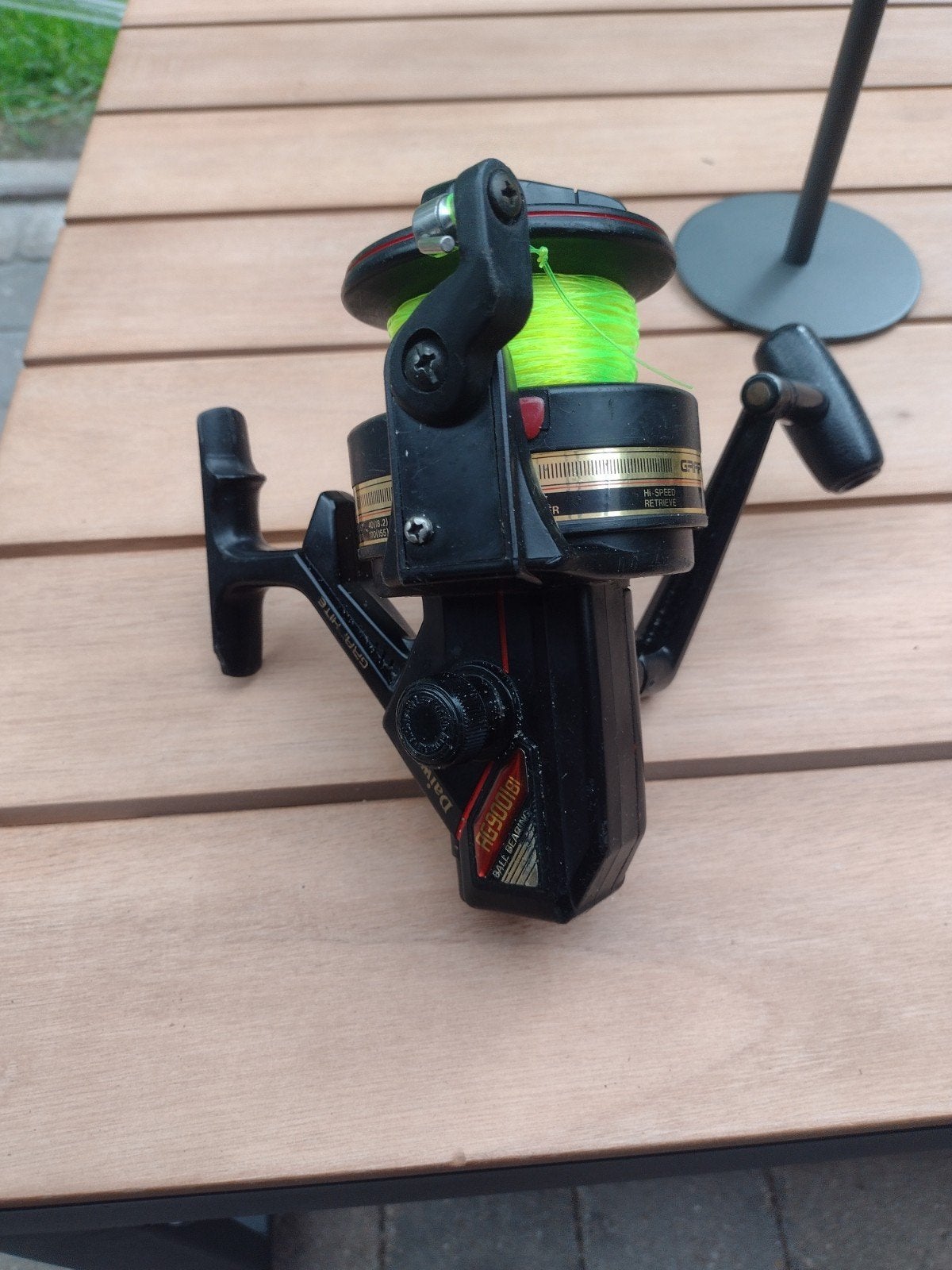 Vismolen daiwa, Enlèvement