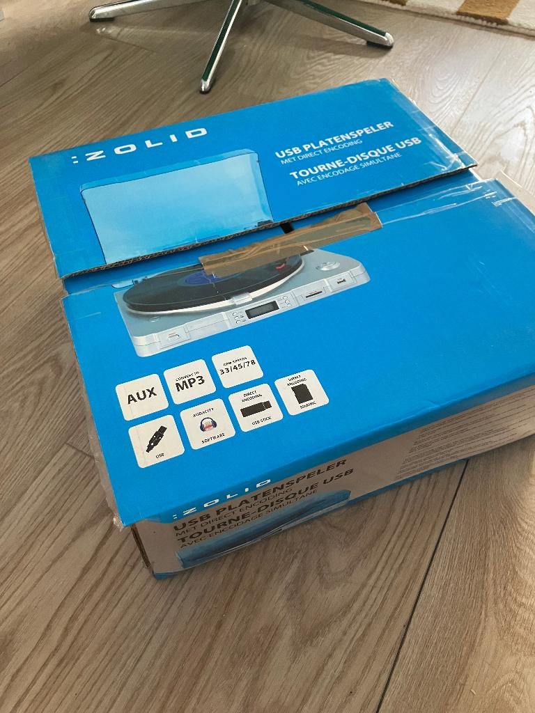 Zolid USB Platenspeler, Audio, Tv en Foto, Platenspelers, Ophalen, Platenspeler