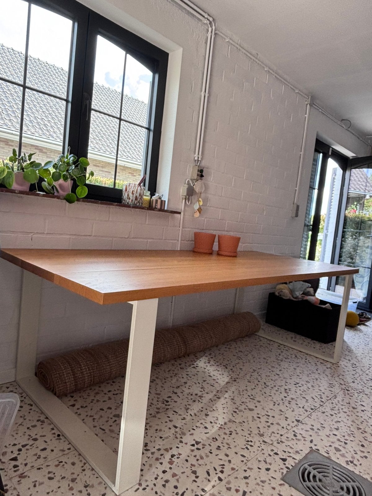 Hulsta now! Table à manger en chêne naturel, 100 à 150 cm, 200 cm ou plus, Cinq personnes ou plus, Enlèvement