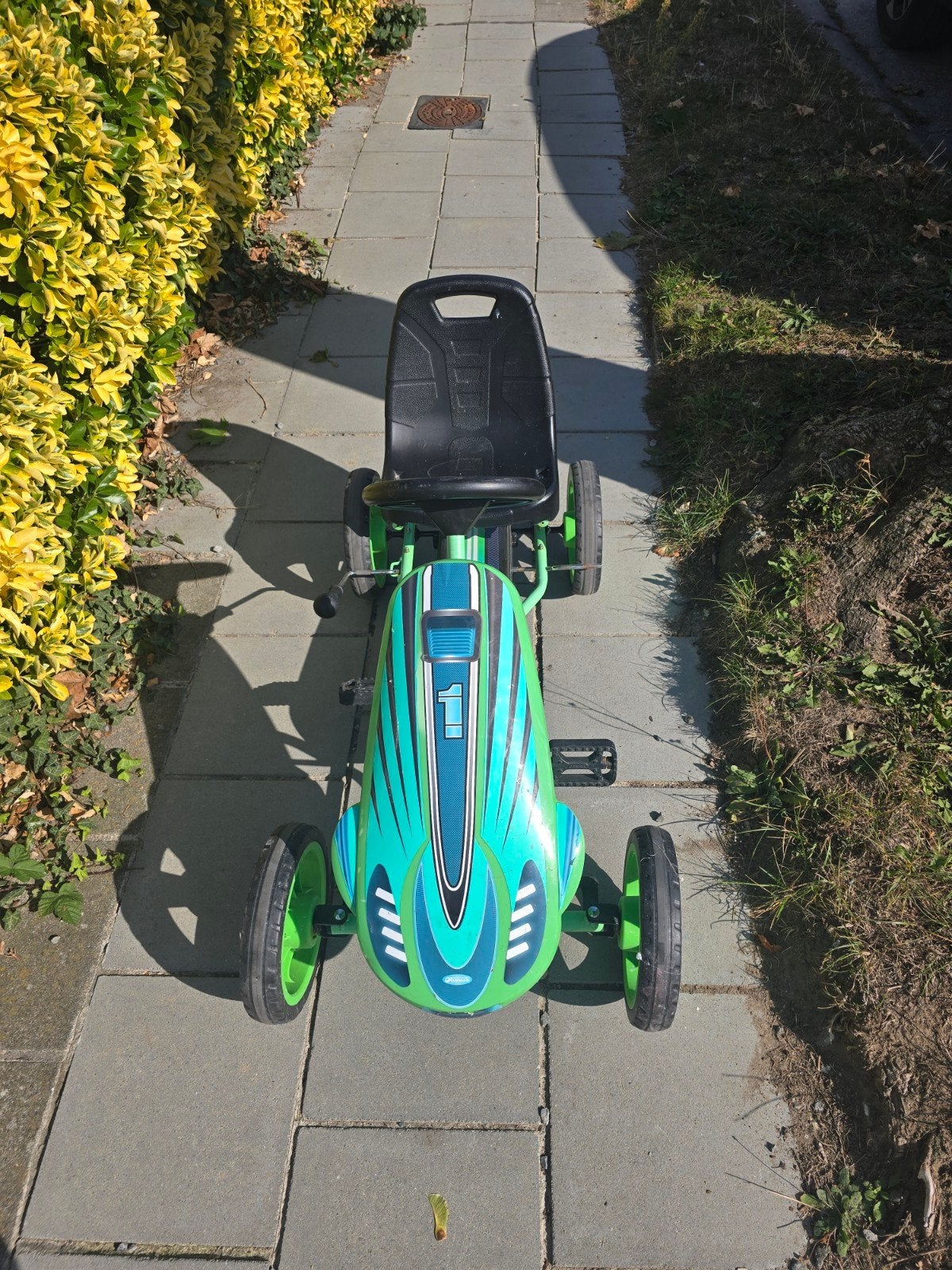 Kart à pédales Hauck, Enlèvement
