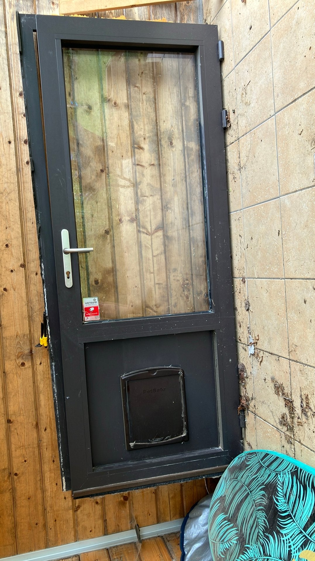 Buitendeur met raam, Ophalen, Glas, Buitendeur