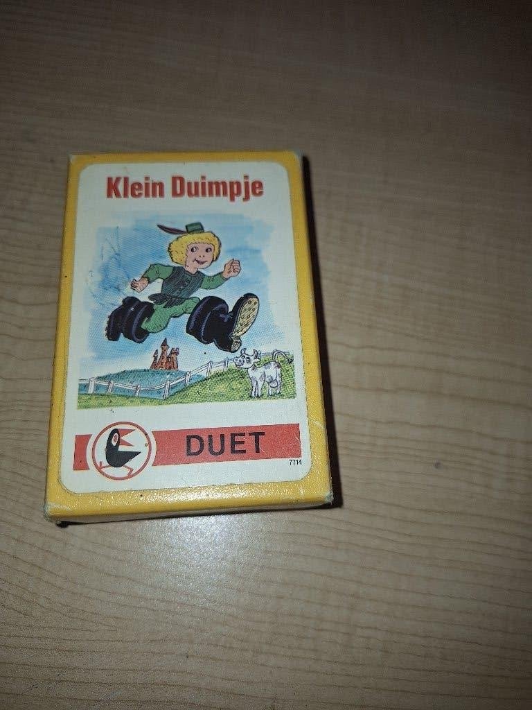 kwartetspel kwartet klein duimpje, Ophalen of Verzenden, Zo goed als nieuw