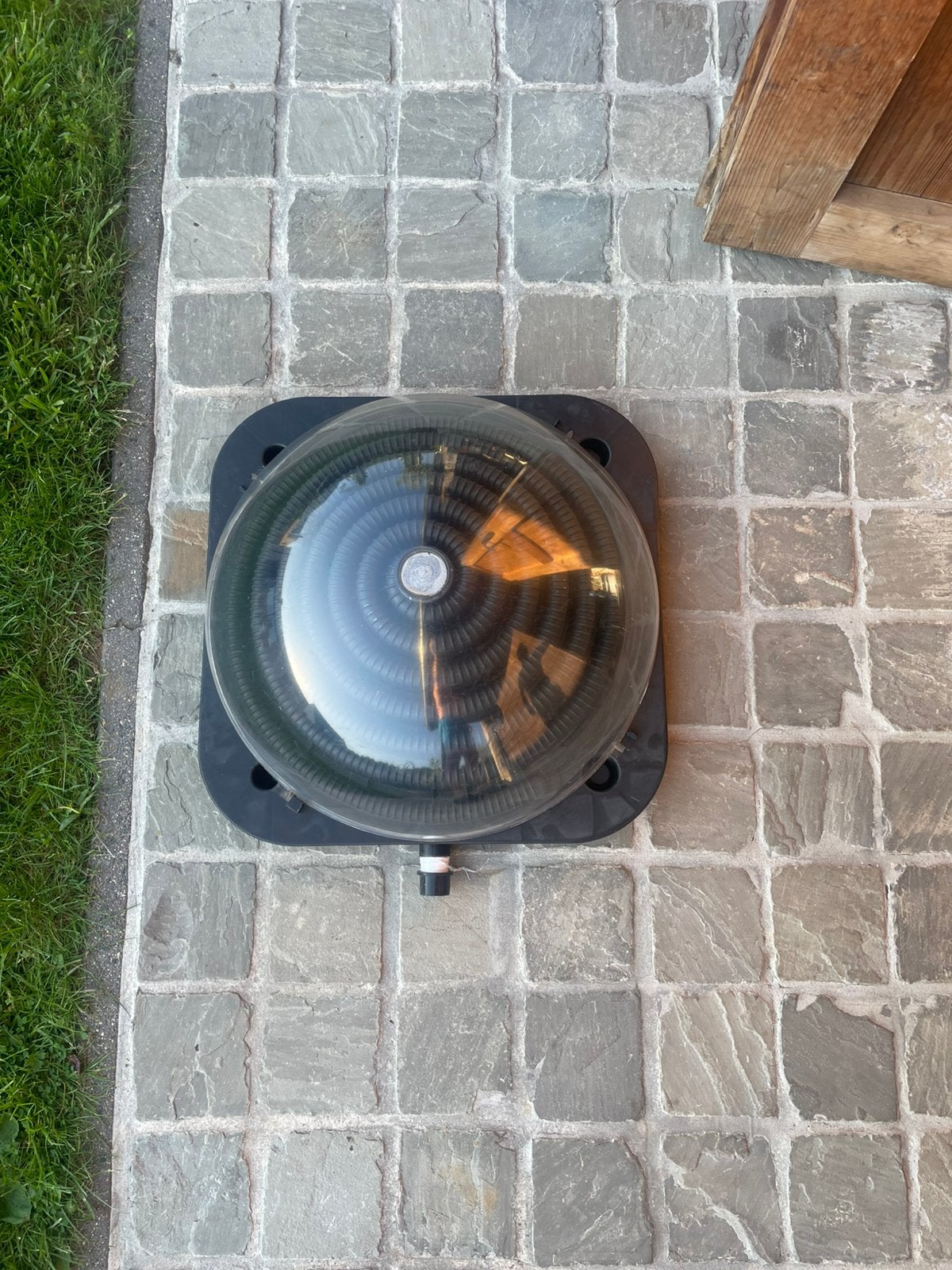 Solar bol voor zwembad, Tuin en Terras, Ophalen, Zo goed als nieuw