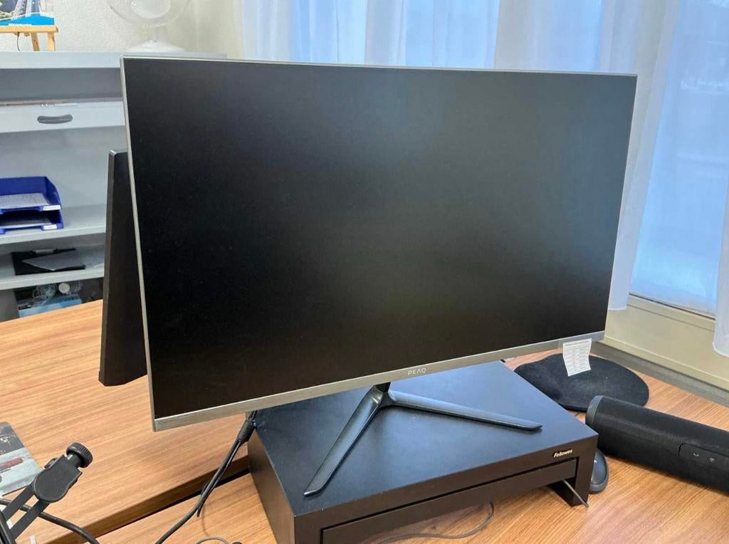 Moniteur Peaq 27” Full HD HDMI - Grand écran, image nette, Enlèvement ou Envoi, HD, HDMI