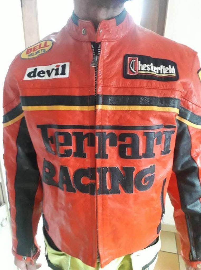 Veste moto Collector Ferrari (Accepte offre), Motos, Enlèvement