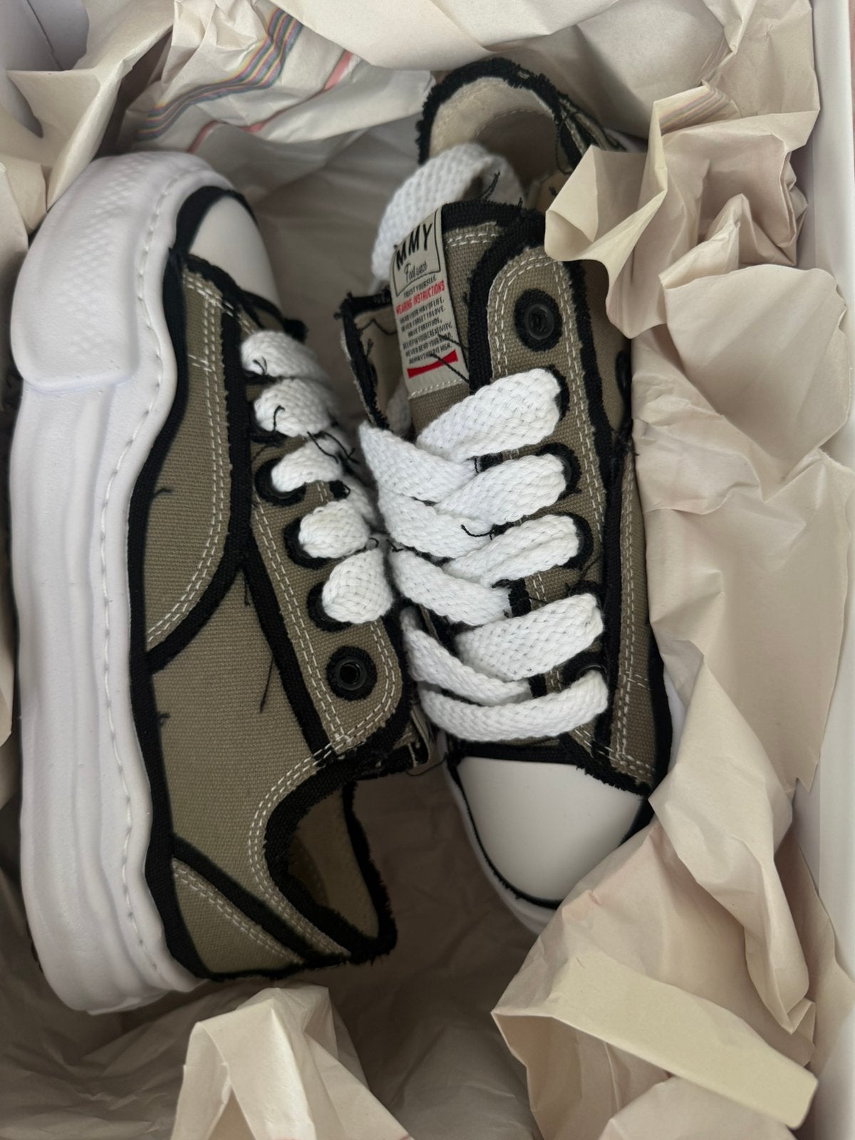 Maison mihara yasuhiro, Kleding | Dames, Nieuw, Ophalen of Verzenden, Sneakers, Groen