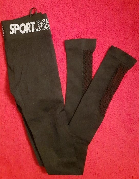 Zeeman sportbroek/sportlegging - zwart - maat 44/46 - € 2.00, Kleding | Dames, Verzenden, Zeeman, Zwart, Maat 42/44 (L)