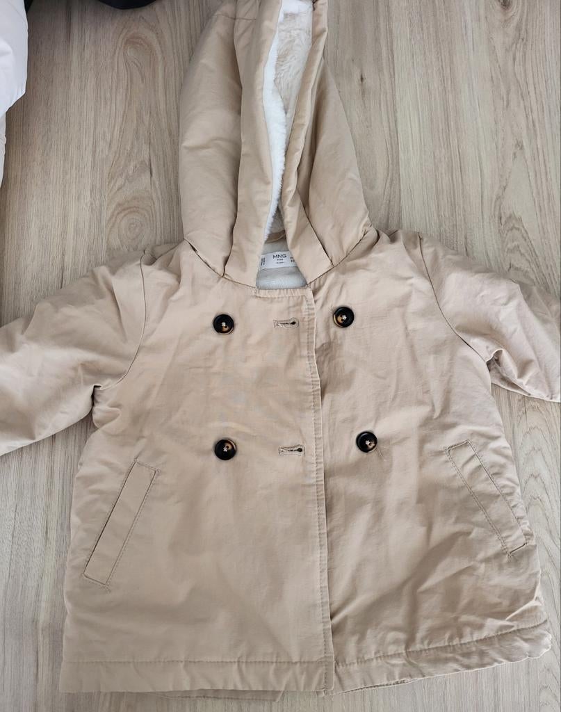 Mango (MNG) baby winterjas maat 80 – zeer mooie staat, Kinderen en Baby's, Ophalen of Verzenden