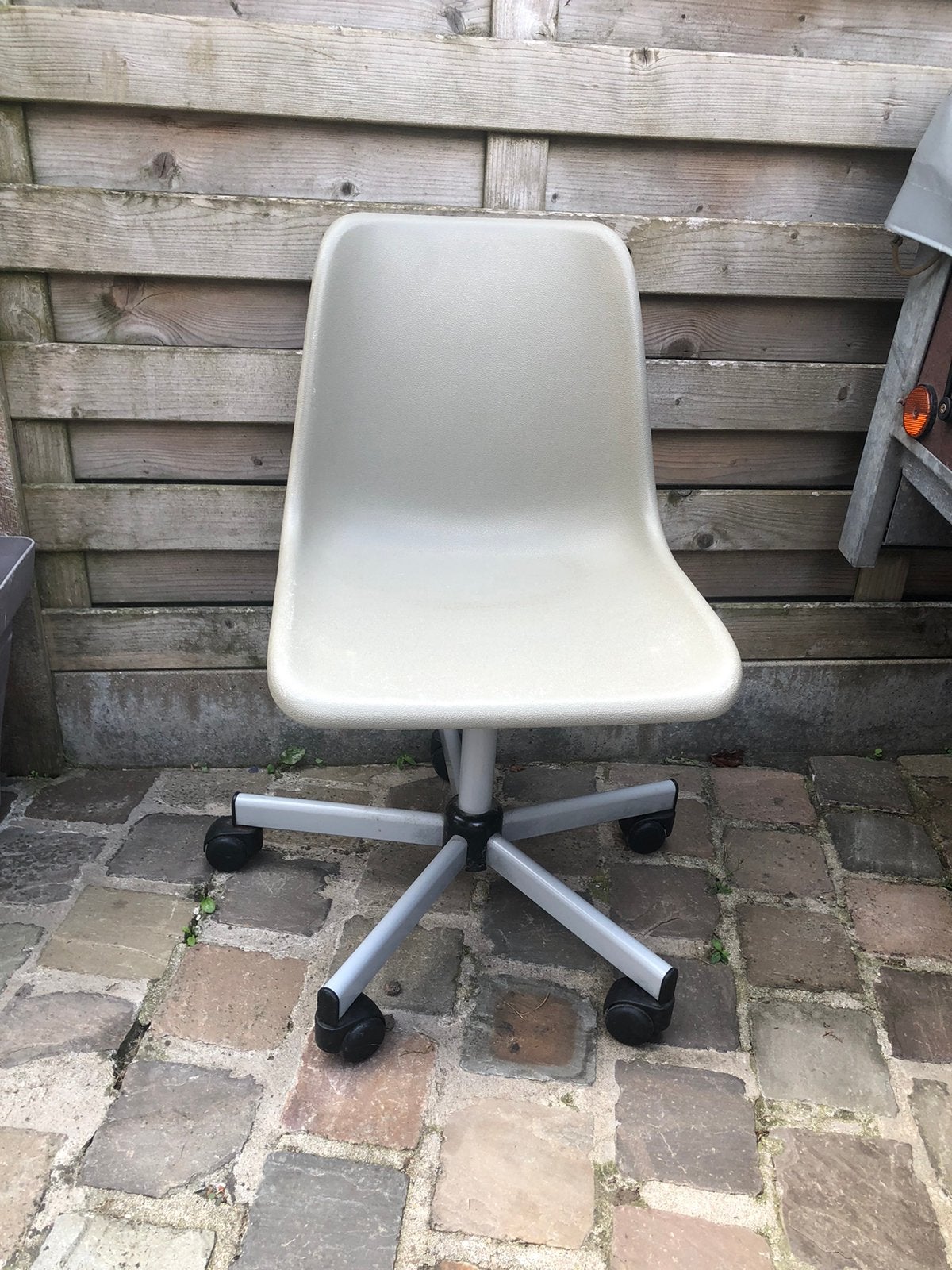 (Kinder) bureaustoel, Huis en Inrichting, Ophalen, Gebruikt, Grijs, Bureaustoel