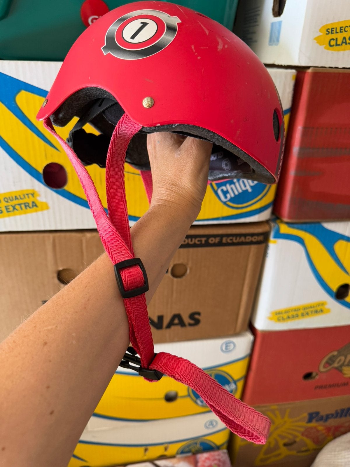 Fietshelm kind / kinderhelm / helm Globber | 48-51cm XXS-XS, Ophalen, Zo goed als nieuw