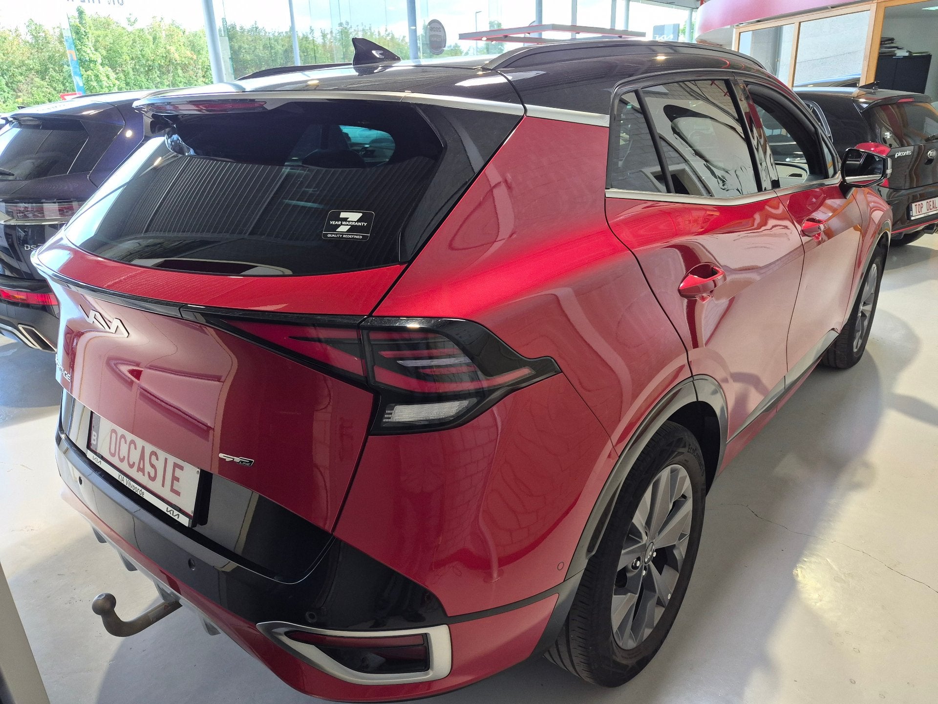 Kia Sportage T-GDi HEV GT-Line 6A/T - FULL OPTIONS - LEZ VAL, Autos, Cuir, Achat, 5 places, Automatique
