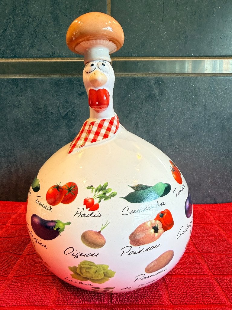 Grote rechte kip met groentepaddestoelen - J-Line, Ophalen of Verzenden, Zo goed als nieuw, Dier