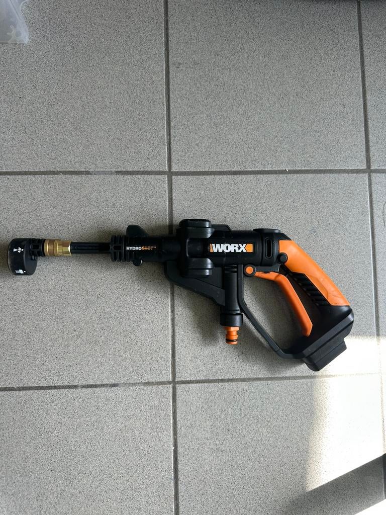 Worx hydroshot. 1 maal gebruikt. Met of zonder batterij, Ophalen, Zo goed als nieuw