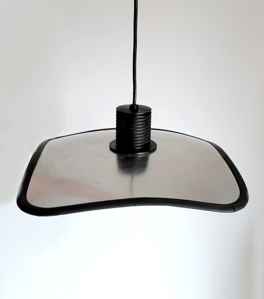 Italiaanse vintage hanglamp – Candle Milano (Jaren '70/'80), Huis en Inrichting, Lampen | Hanglampen, Kunststof, Gebruikt, E27 (groot)