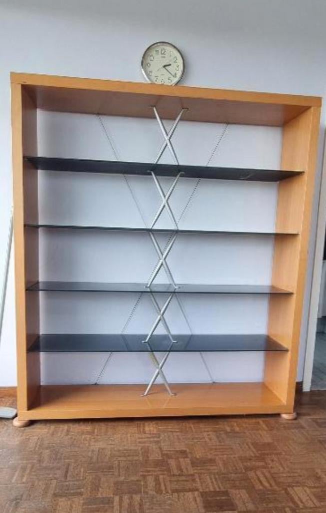 Vintage design boekenrek Ligne Roset jaren 80, Ophalen, Gebruikt
