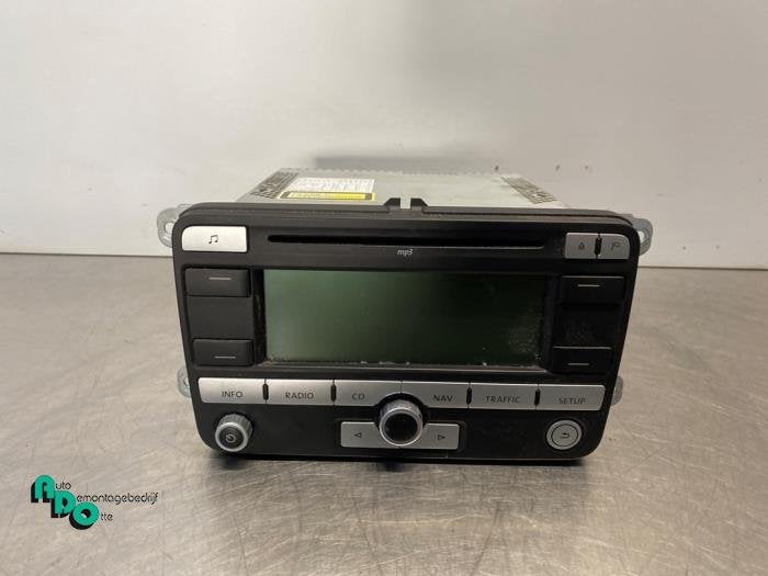 Radio CD Speler van een Volkswagen Golf (Golf 04-), Auto-onderdelen, Gebruikt, -, Volkswagen, -