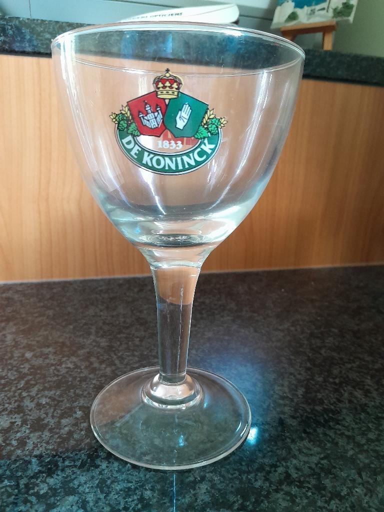 Bierglazen De Koninck, Verzamelen, Biermerken, Ophalen, Gebruikt, Glas of Glazen, De Koninck