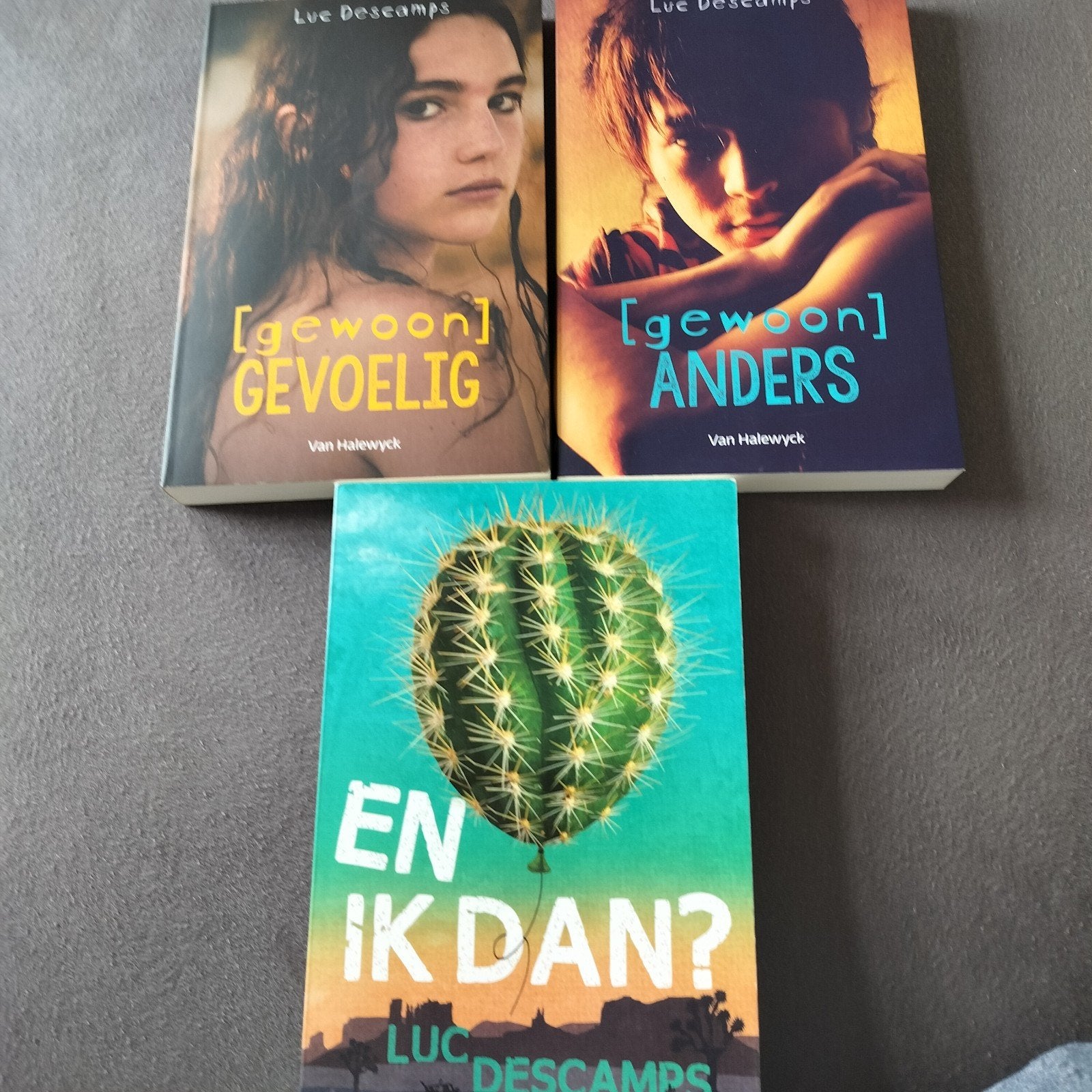 3 boeken van Luc Descamps, Enlèvement, Descamps Luc